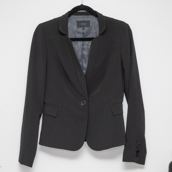 Cassis Jackets & Blazers - Cassis black blazer size 4